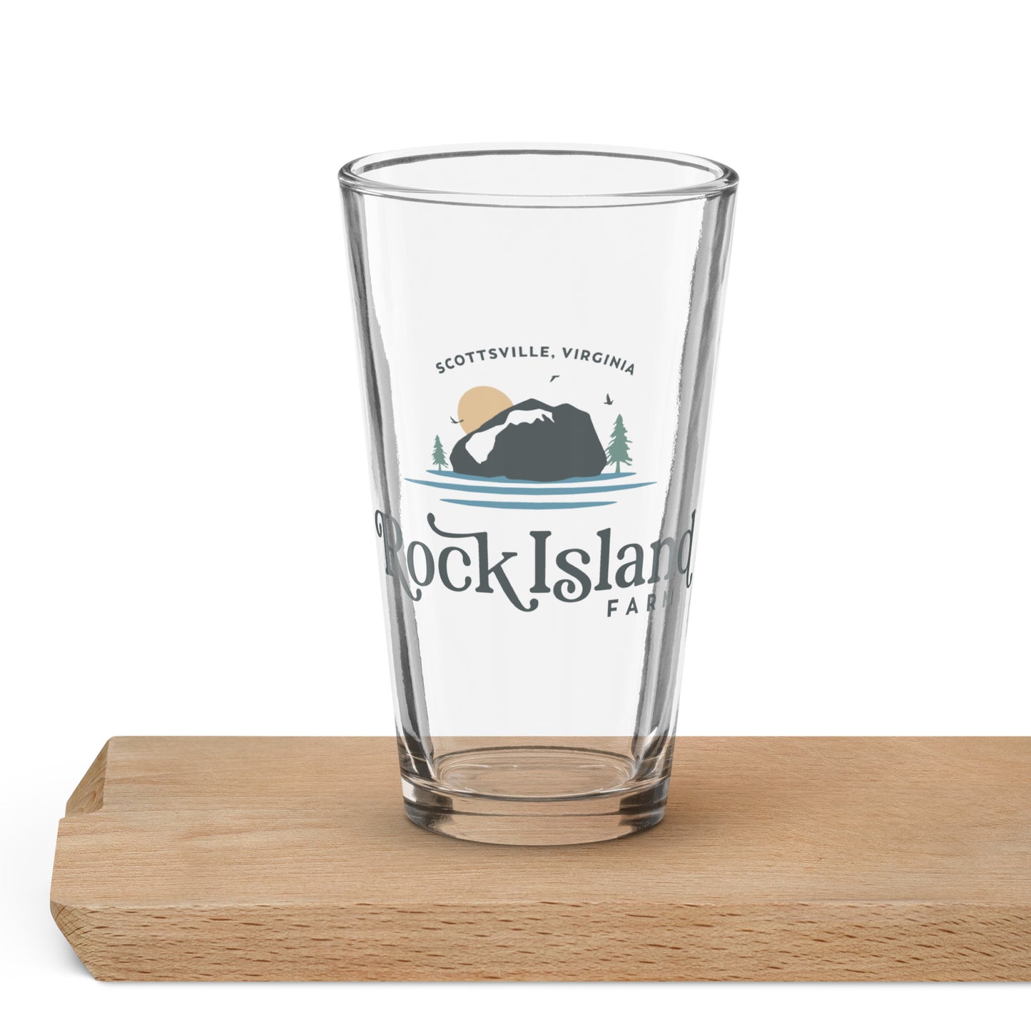 Rock Island Farm Pint Glass