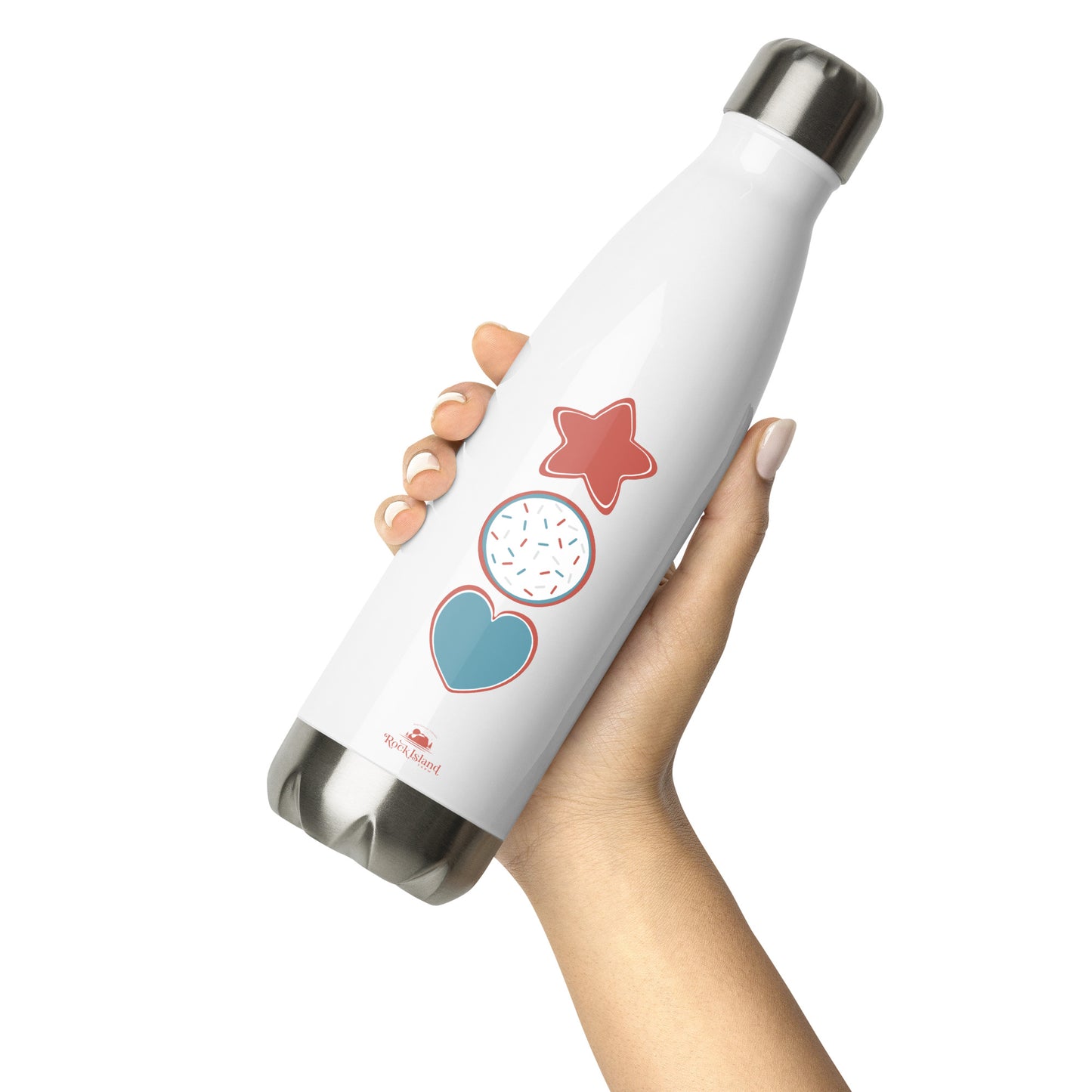 Rock Island Farm Patriotic Icons Water Bottle