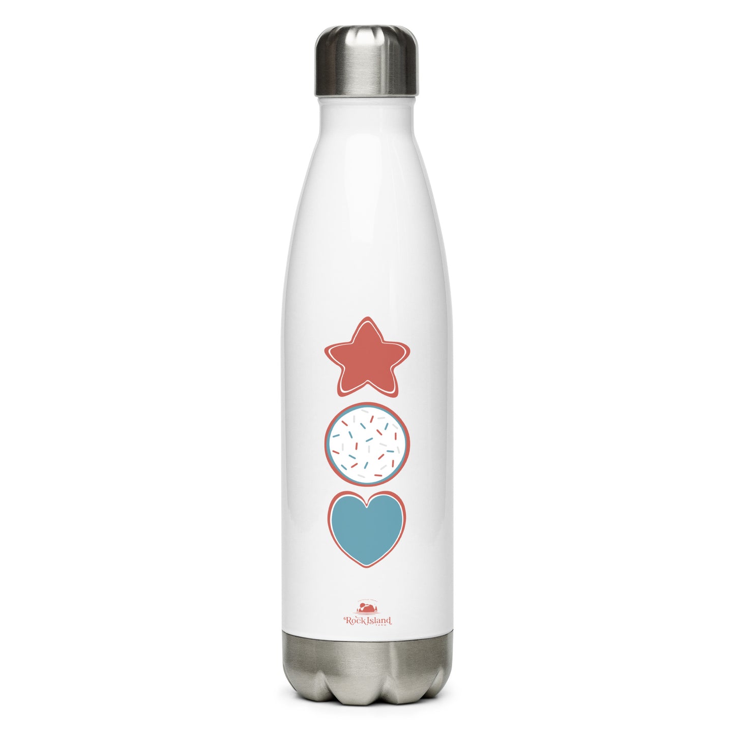 Rock Island Farm Patriotic Icons Water Bottle