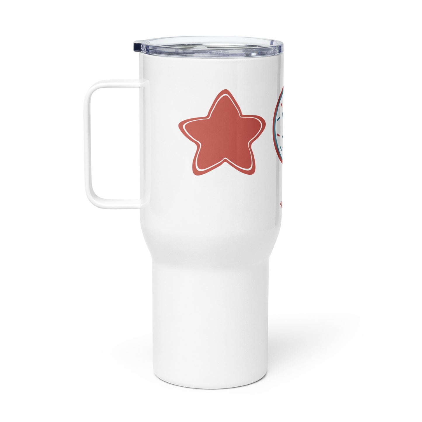 Rock Island Farm Patriotic Icons Travel Mug